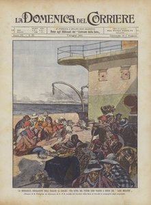 意大利人耻辱的移民加拿大，Penoso他们的旅程在Megantic湖的旅程