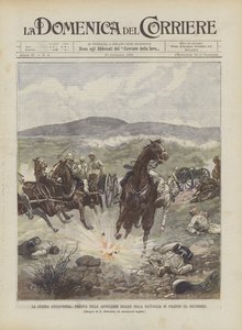 英国 - 布尔战争，科伦索战役中失去英国炮兵（12月14日） 作者 Achille Beltrame