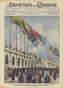 XVI米兰博览会开放 作者 阿基里·贝尔特拉姆（Achille Beltrame）