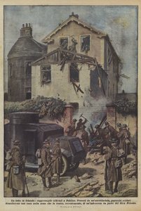 爱尔兰的战斗，都柏林的官方报复 作者 Achille Beltrame