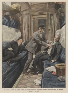 铁路盗窃服务的科学，旅行者的麻醉化线？ 作者 Achille Beltrame