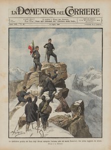 由阿布鲁齐公爵率领的探险队征服了鲁文佐里山的高峰？