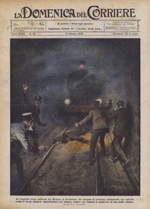瑞士里肯画廊的悲剧 作者 Achille Beltrame