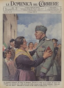 撒丁岛Duce的胜利周 作者 Achille Beltrame