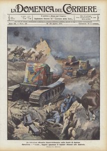 法国 - 英国在亚眠战线上的胜利 作者 Achille Beltrame
