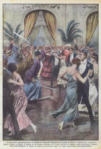 到日本的Antiamerican泻湖 作者 Achille Beltrame