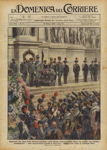祖国祭坛上胜利公爵的光化作用 作者 Achille Beltrame