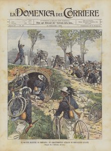 最近的国家演习，Bersaglieri Ciclisti的特色攻击