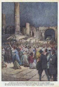 那不勒斯大学七百周年派对 作者 Achille Beltrame