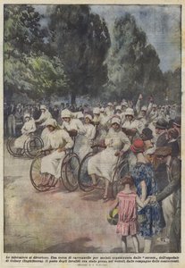 护士很开心 作者 Achille Beltrame