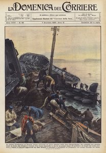 法国最近的洪水是否在巴黎 - 南特航线上造成了重大灾难？ 作者 Achille Beltrame