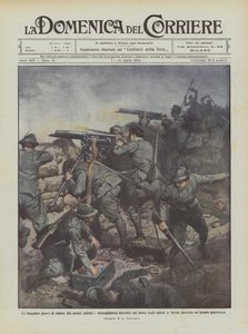 我们士兵的价值的单一证据，机枪支持Alpini背面？
