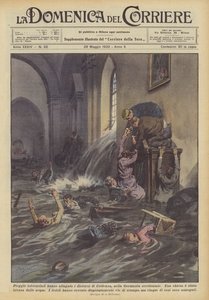 暴雨淹没了德国西部科布伦茨的周围环境 作者 Achille Beltrame