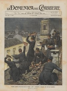 试图袭击雷焦的大主教，祭司和修生们击退了屋顶上的袭击者