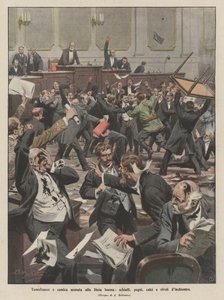 在波西米亚饮食，拍打，拳，踢和rivoli dinchiostro的喧嚣和漫画场景