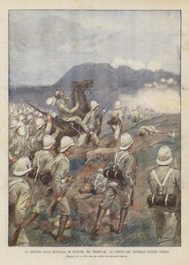 格兰克之战的一集，在德兰士瓦的通用英语西蒙斯的秋天 作者 Achille Beltrame