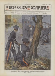 西西里Maffia的一集，Carabinieri和Maffiosi A Vita（特拉帕尼）之间的冲突 作者 Achille Beltrame
