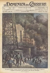 一团烟雾和火焰 作者 Achille Beltrame