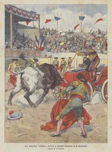 9月29日比亚里茨（法国）的原始Corrida Fata