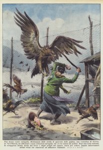 一只老鹰的女人 作者 阿基里·贝尔特拉姆（Achille Beltrame）