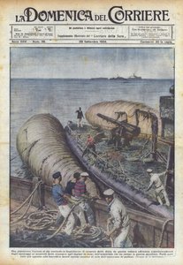 英格兰正在尝试一项巨大的任务，即恢复德国战争舰队？ 作者 Achille Beltrame