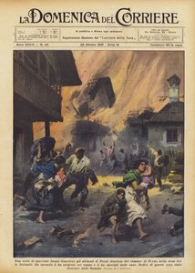 在福尔诺市的一个村庄Pecol的居民度过了一个惊心动魄的夜晚？