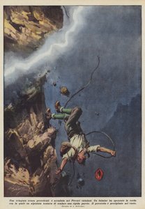 加泰罗尼亚比利牛斯山脉发生了前所未有的灾难 作者 Achille Beltrame