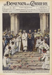 索菲亚婚礼派对中最精彩的一集，发生在鲍里斯国王的出口处？ 作者 Achille Beltrame