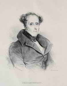 FrançoisRenéAuguste Victome deChâteaubriand。 作者 阿基尔·德维里亚