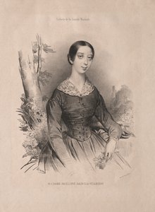 Pauline Garcia-Viardot夫人，1840年。 作者 阿基尔·德维里亚
