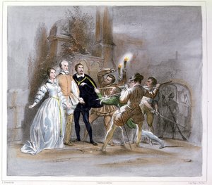 来自&39;The Huguenots&39;（1836）的场景作者：Giacomo Meyerbeer（1791-1864）
