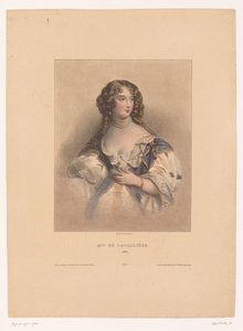 路易丝-德-拉瓦利耶尔的便帽
M.elle de Lavallière，1667 年（标题在实物上） 作者 阿基尔·德维里亚