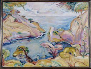 La Calanque de Figuerolles a La Ciotat Achille-Emile (Achille Emile) Othon Friesz (1879-1949) 1907 Mandatory mention: Collection fondation regards de Provence, Marseille