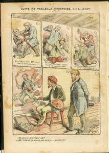 Achille Lemot (1846-1909)在Le Pelerin的插图，20/05/06 - 历史画集 - 无政府主义Anarchism, Radicalism, Art, Revolution, Opportunism, Insecurite, Socialism - 画家艺术家 作者 阿基里·莱莫特（Achille Lemot）