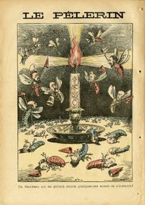 Le Pelerin》中Achille Lemot（1846-1909）的插图 作者 阿基里·莱莫特（Achille Lemot）