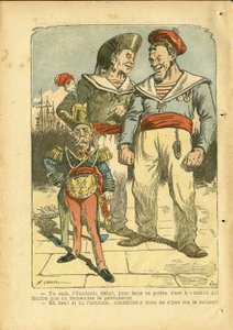 Le Pelerin》中Achille Lemot（1846-1909）的插图 作者 阿基里·莱莫特（Achille Lemot）