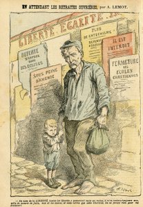 Le Pelerin》中Achille Lemot（1846-1909）的插图 作者 阿基里·莱莫特（Achille Lemot）