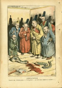 Le Pelerin》中Achille Lemot（1846-1909）的插图 作者 阿基里·莱莫特（Achille Lemot）