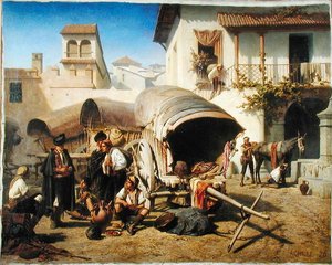 Posada San Rafael，Cordoba，c.1861