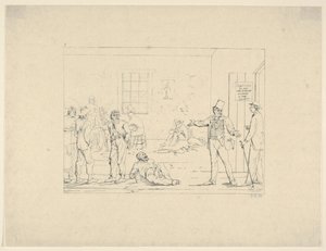 战争期间在北方购买代用品，来自1861-63年的南方战争蚀刻画。