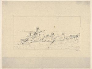 越过波托马克河加入南方军队的马里兰人，来自南方战争画报...，1861-63年。