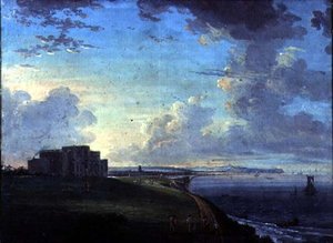 Highcliffe，靠近基督城，多塞特郡，弼人侯爵的座位，来自东方