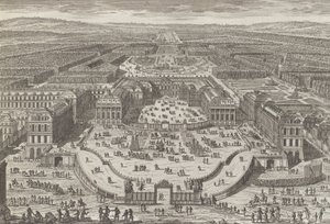 Veüe generale du chateau de Versailles, 1680s., 1680s.