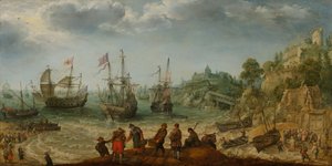 1621年从岩石海岸出发