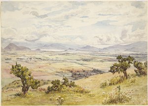 墨西哥谷，特兰佩兰特拉，墨西哥州 作者 阿黛拉·布雷顿（Adela Breton）