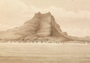 波拉波拉，1849 年 9 月 4 日 [社会群岛] 作者 海军上将爱德华·根尼斯·范肖爵士