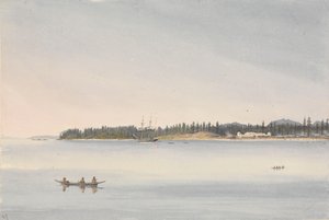 温哥华岛海狸港鲁珀特堡，1851 年 7 月 23 日[加拿大]