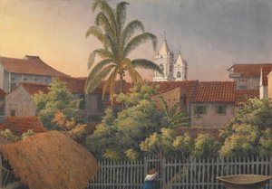 从巴拿马的后窗，1850 年 3 月 10 日 作者 海军上将爱德华·根尼斯·范肖爵士