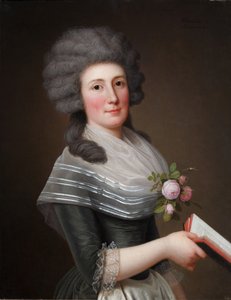 威特富特夫人肖像，妮·诺尔，1789年 作者 阿道夫·乌尔里希·沃特米勒
