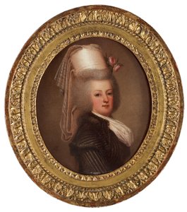 1755-1793年法国玛丽·安托瓦内特女王肖像，1789年 作者 阿道夫·乌尔里希·沃特米勒
